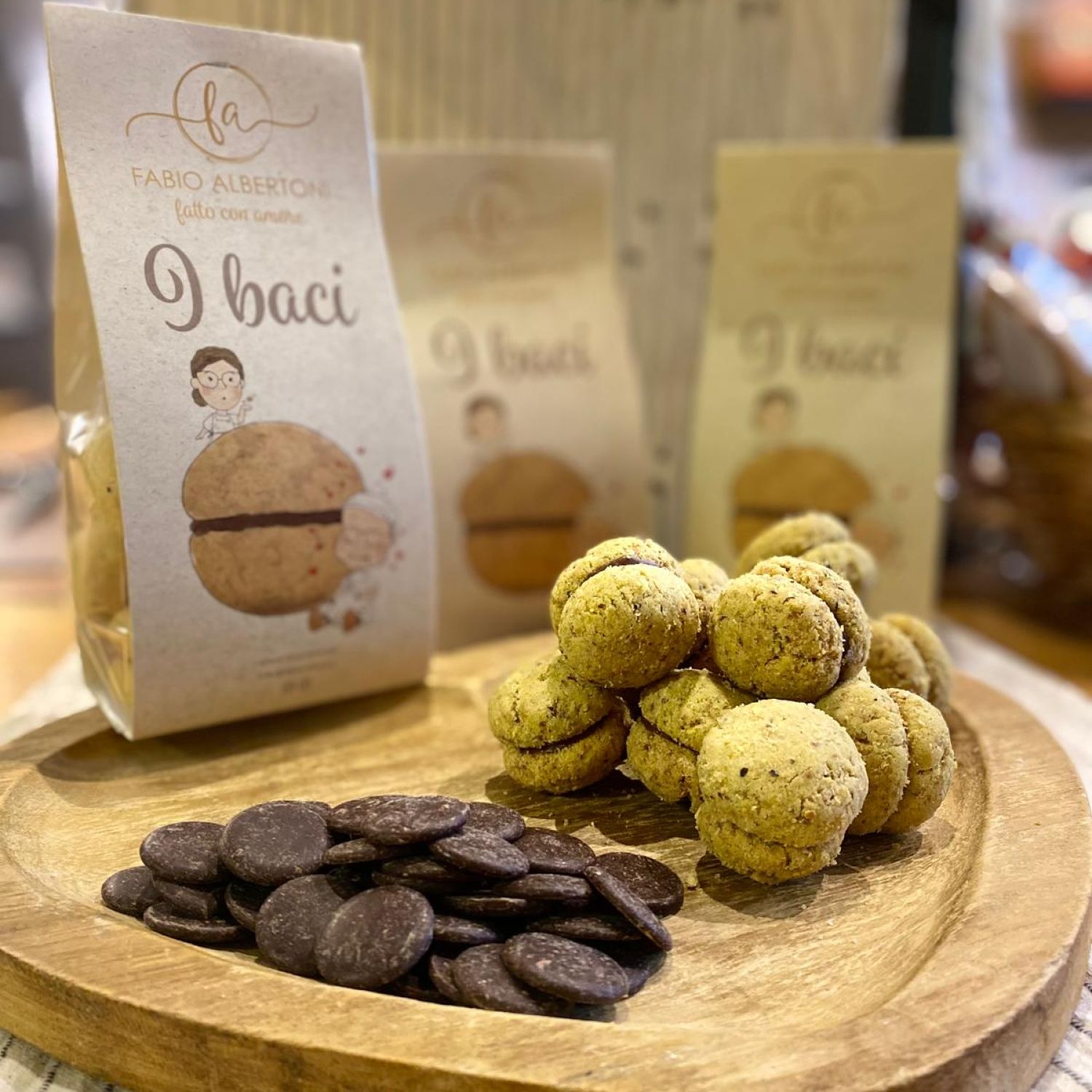 BACI CLASSICO CON GRANO SARACENO E CIOCCOLATO FONDENTE
