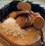 Sablè al caramello salato