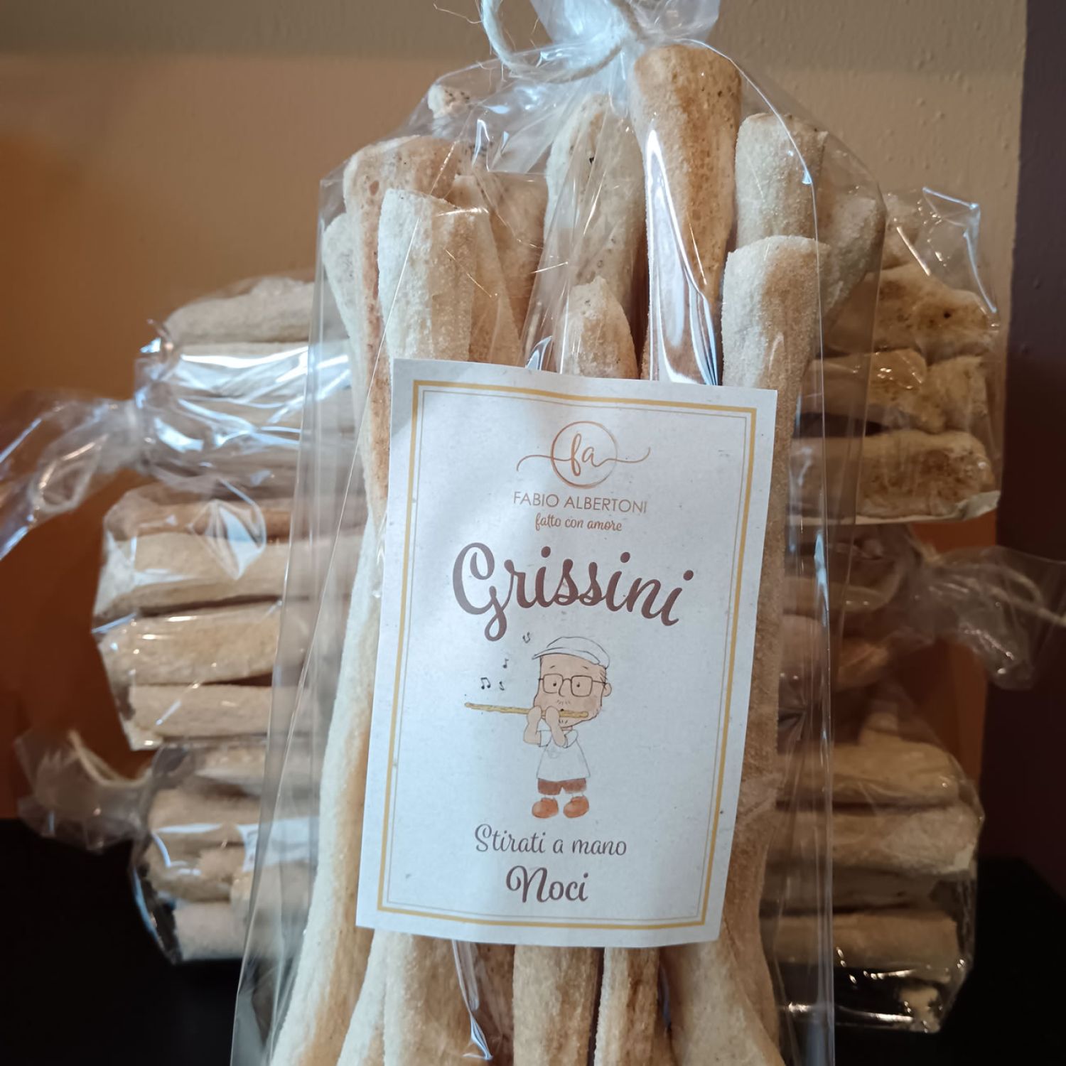 grissini ALLE NOCI -  250 GR